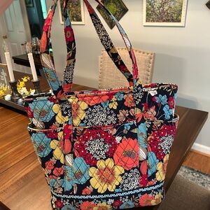 Floral Patterned Tote Bag by Vera Bradley
